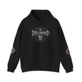 Distempered Esports Hoodie — Black Gaming Logo Pullover