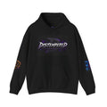 Distempered Logo Hoodie — Electric Purple Gaming Pullover