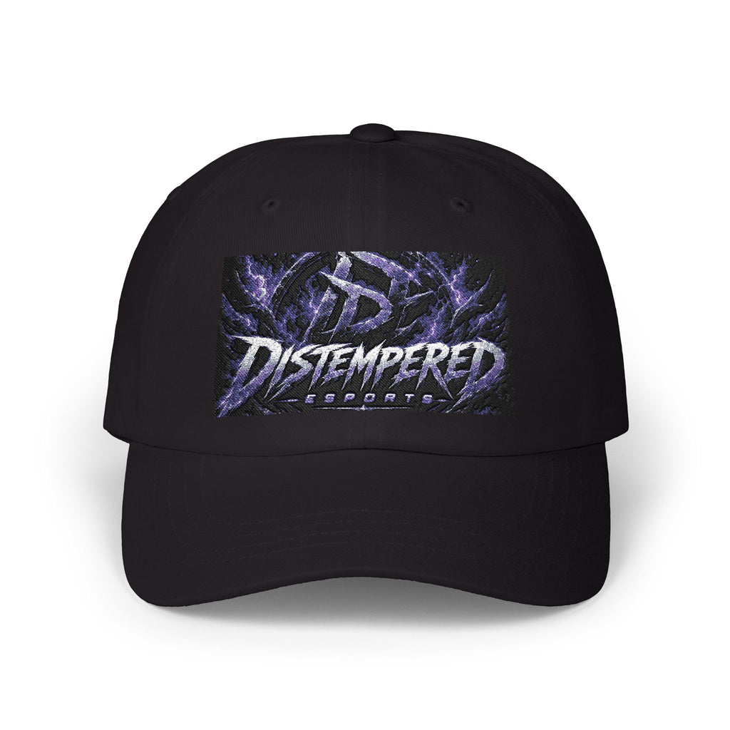 Dad Cap — Distempered Retro Grunge Logo Hat