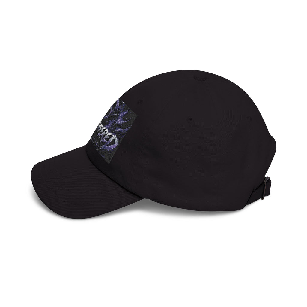 Dad Cap — Distempered Retro Grunge Logo Hat