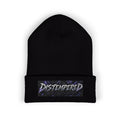 Distempered Embroidered Cuffed Beanie