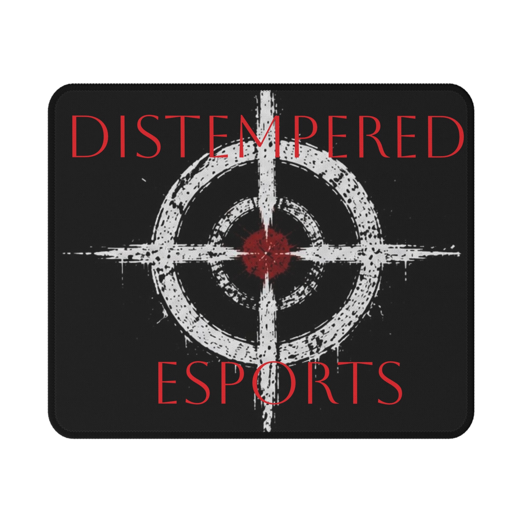 Distempered Esports Target Non‑Slip Gaming Mouse Pad